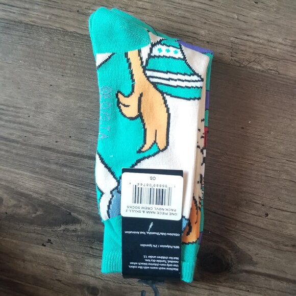 One Piece Nami and Skull 2 pairs of socks - Picture 4 of 7